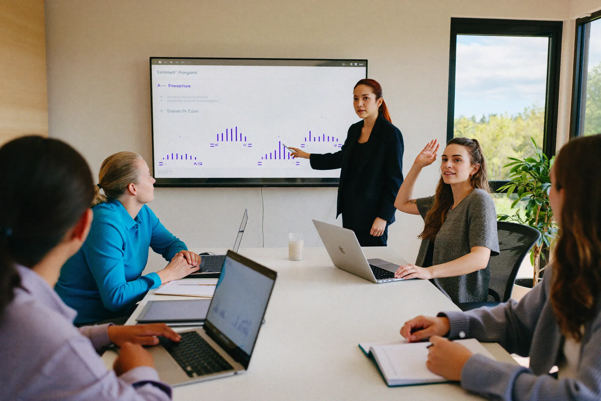 Index World consultant training a food team on their new system before go-live