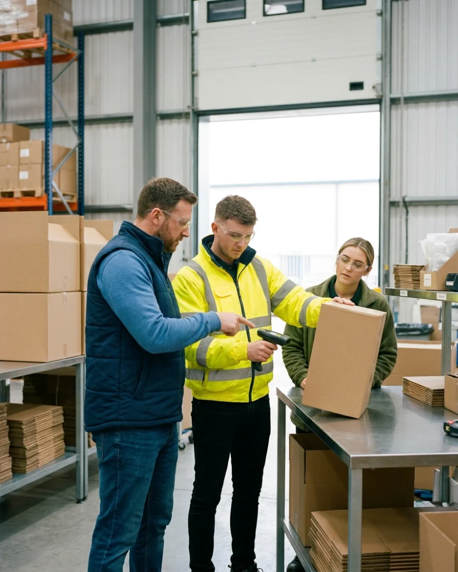 Role-based ERP training session ahead of a rehearsed go-live