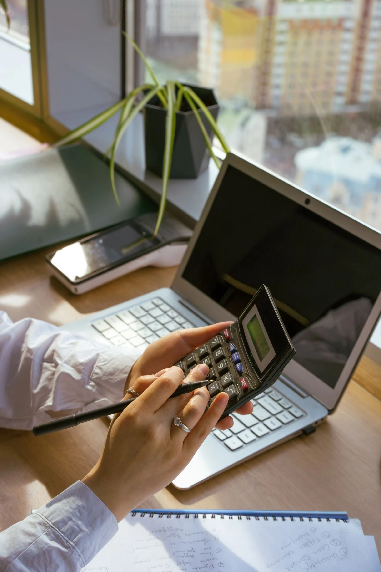Reconciling bank and card accounts month by month