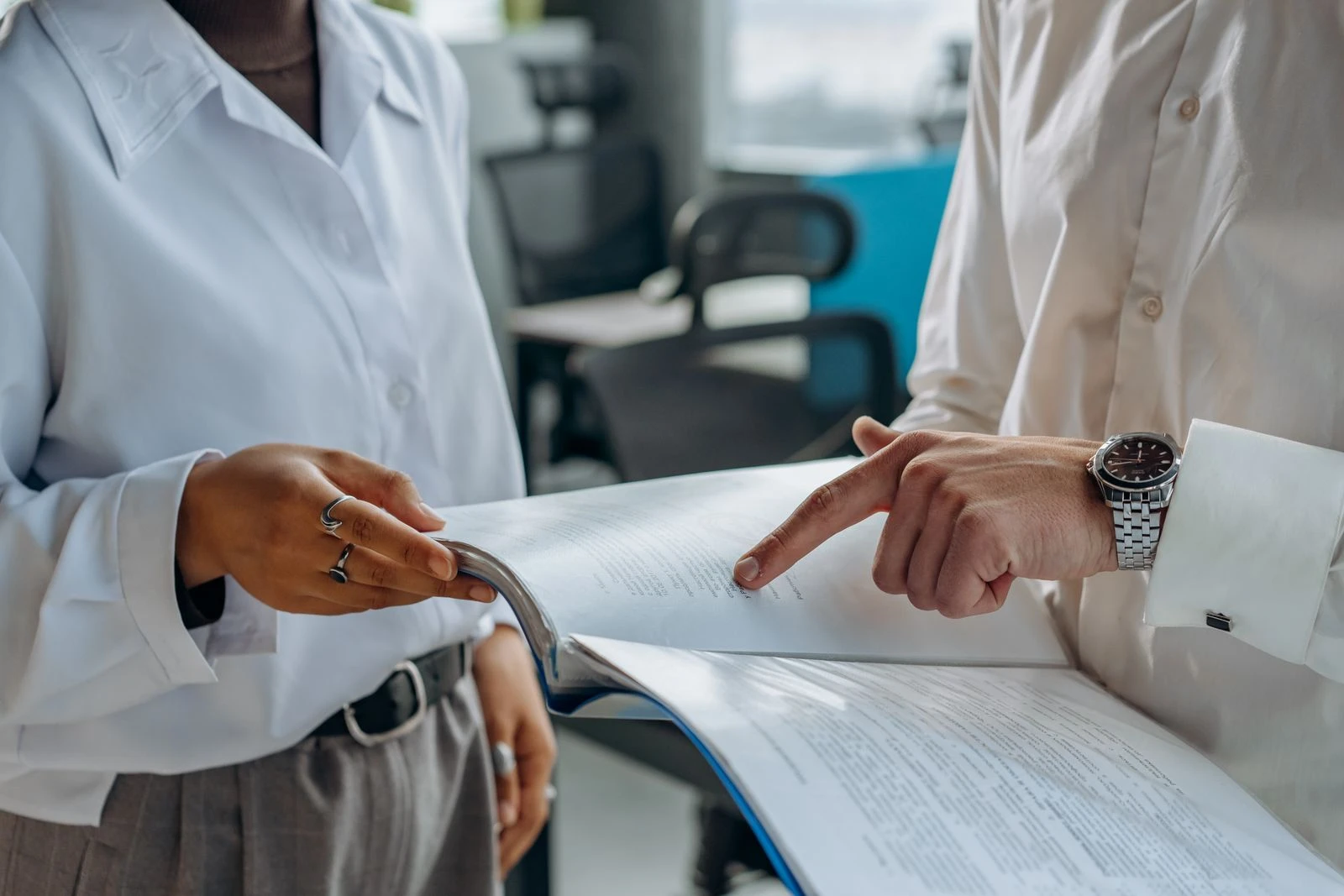 Reviewing a tax-ready close with the client